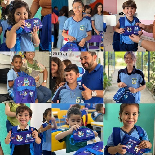 Prefeitura de Puxinanã realiza entrega de materiais escolares para alunos da rede municipal